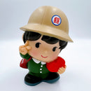 ヴィンテージ 2016年版 中華郵政（台湾郵便局） 郵政宝宝（女の子）ソフビ貯金箱｜2016年郵政寶寶 撲滿（女寶寶）