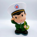 ヴィンテージ 2016年版 中華郵政（台湾郵便局） 郵政宝宝（男の子）ソフビ貯金箱｜2016年郵政寶寶 撲滿（男寶寶）