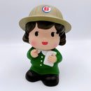 ヴィンテージ 2019年版 中華郵政（台湾郵便局） 郵政宝宝（女の子）ソフビ貯金箱｜2019年郵政寶寶 撲滿（女寶寶）