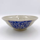 台湾レトロ メラミン製 魯肉飯・鶏肉飯用ボウル 飯碗 花柄｜台灣路邊攤用 美耐皿生意碗（魯肉飯碗） 藍花紋