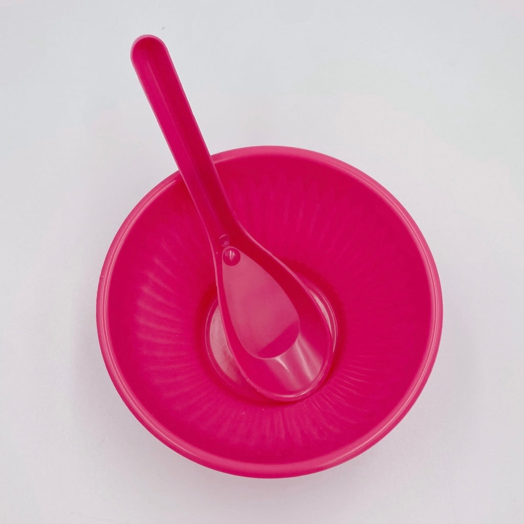 台湾 レトロな使い捨て食器 赤レンゲ 10本入セット｜台灣復古免洗餐具