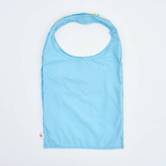 印花楽 肩掛けエコバッグ 鉄窓花タイル ライムオレンジ｜中型側揹背心袋 鐵花窗磚牆 萊姆橙黃