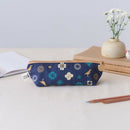 印花楽 ペンケース クラシック柄 落ち着きブルー｜拉鏈筆袋 經典花色 沉穩藍