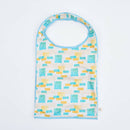 印花楽 肩掛けエコバッグ 鉄窓花タイル ライムオレンジ｜中型側揹背心袋 鐵花窗磚牆 萊姆橙黃