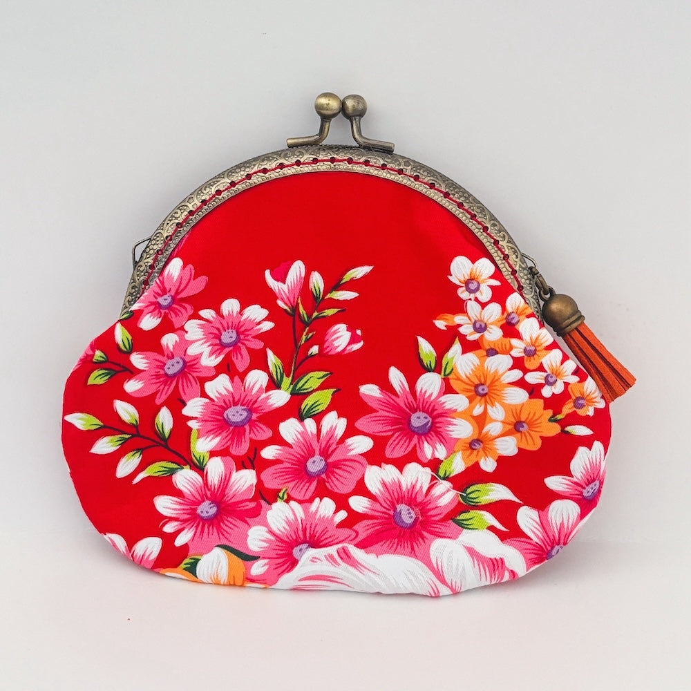 2368-1 ハンドメイド・手芸 がま口ポーチ