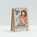 猴子設計 Monkey Design 台湾レトロ看板風メモクリップ 台湾タピオカミルクティー｜台味招牌便條夾 台灣珍珠奶茶 