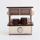 猴子設計 Monkey Design DIY台湾屋台マグネット（組み立て式） 小籠包｜DIY攤車磁鐵 小籠包