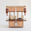 猴子設計 Monkey Design DIY台湾屋台マグネット（組み立て式） 台南担仔麺（タンツーメン）｜DIY攤車磁鐵 台南擔仔麵