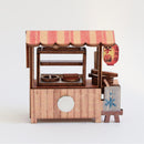 猴子設計 Monkey Design DIY台湾屋台マグネット（組み立て式） 九份タロイモ団子｜DIY攤車磁鐵 九份芋圓