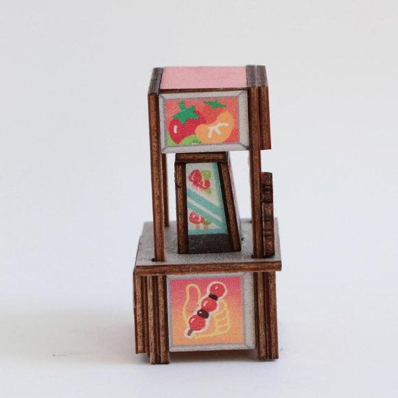 猴子設計 Monkey Design DIY台湾屋台マグネット（組み立て式） フルーツ飴（タンフールー）｜DIY攤車磁鐵 糖葫蘆