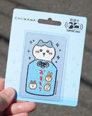 数量限定 レア台湾交通系ICカード ちいかわ ハチワレ お守り SuperCard 悠遊カード（ユーユーカード）｜吉伊卡哇御守SuperCard悠遊卡 小八貓