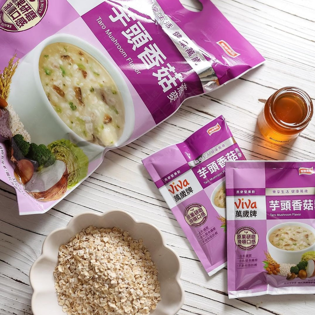 ViVa 万歳 穀物ドリンク（タロイモ・しいたけ・オート麦）｜ViVa萬歲牌