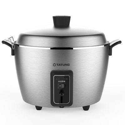 オールステンレス製 大同電鍋 シルバー（外鍋コーティングなし・上級モデル） 11人前 Lサイズ｜TAC-11J-MM 全不鏽鋼電鍋