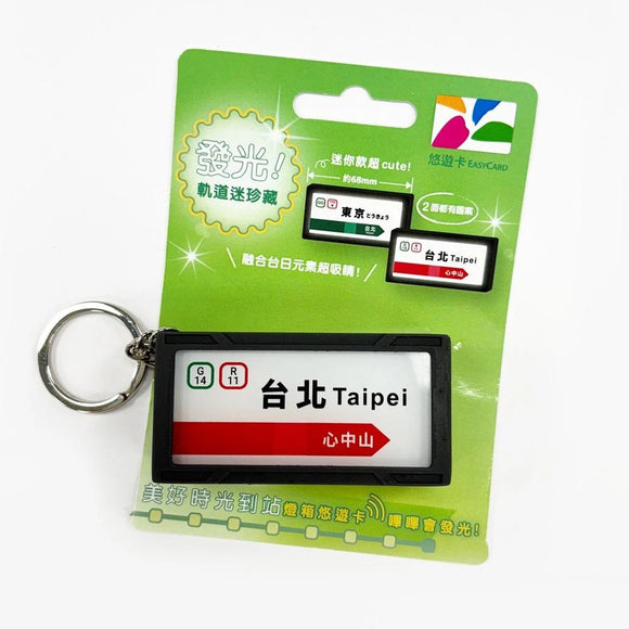 ⁡数量限定 レア台湾交通系ICカード 台北メトロ 台北MRT ライトボックス風立体デザイン悠遊カード（ユーユーカード）｜台北捷運 心中山南段開幕紀念-燈箱招牌立體造型悠遊卡