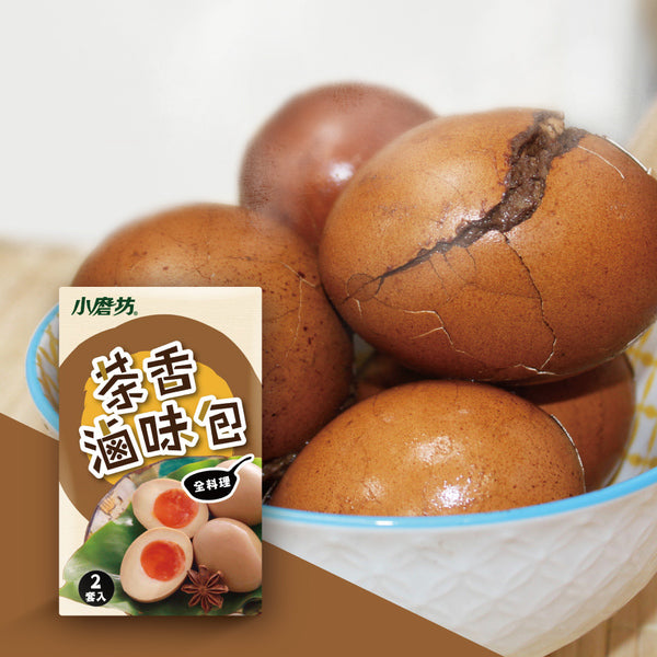 小磨坊 台湾式煮卵のスープの素パック 茶香滷味包（茶葉蛋滷包） 40g｜2パック入