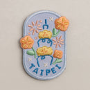 好感良物 Soft living 刺繍マグネット 花火台北｜花繪磁鐵 花火台北