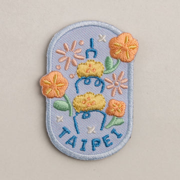 好感良物 Soft living 刺繍マグネット 花火台北｜花繪磁鐵 花火台北