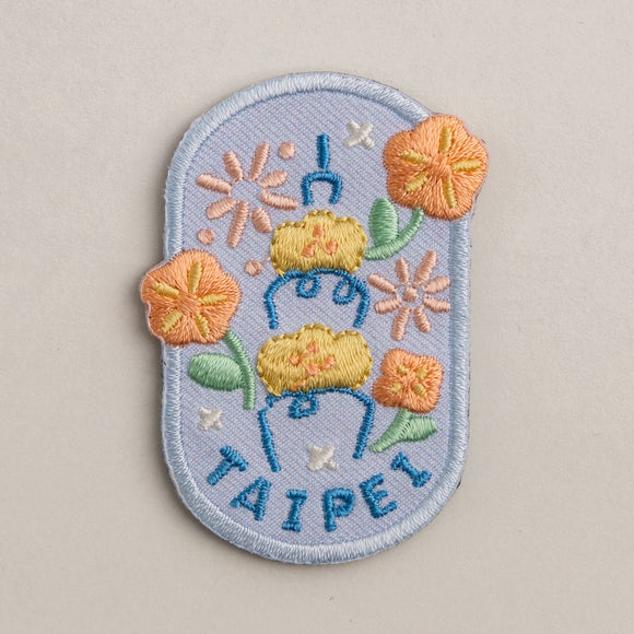 好感良物 Soft living 刺繍マグネット 花火台北｜花繪磁鐵 花火台北