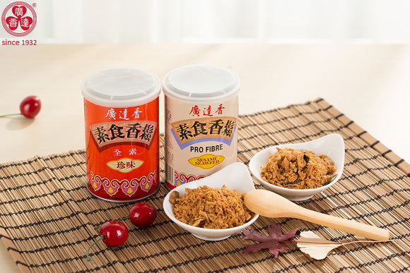 広達香 大豆ミートでんぶ（大豆ミートふりかけ）のりごま風味｜廣達香 素食香鬆 海苔芝麻（素鬆・素肉鬆） 150g