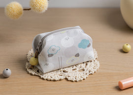 好感良物 Soft living ポーチ 小籠包フローラル｜小方包 小籠包花花