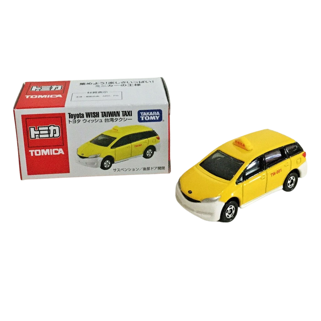 トミカ 台湾限定 トヨタ ウィッシュ 台湾タクシー｜TOMICA 多美小汽車 台灣限定計程車（Toyota wish 小黃計程車）