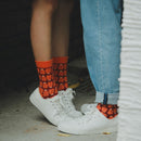 Cosi 台湾 x 錦源興 からすみ柄 ソックス（男女兼用）台湾製 靴下｜烏魚子無痕中長襪 MIT臺灣製襪子｜サイズ：S・M・L