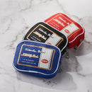 レトロ可愛い 台湾 利百代 スタンプ台柄 ポーチ（コインケース）カラー：青・赤・黒｜利百代 印台零錢包（藍・紅・黑）