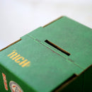 ミニチュア台湾変電箱型 貯金箱（ブルー／グリーン）｜微縮變現箱存錢筒（變電箱存錢筒）（風景藍／經典綠）