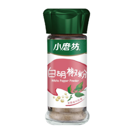小磨坊 台湾産 白こしょう（白コショウ・ホワイトペパー）｜小磨坊 白胡椒粉 25g