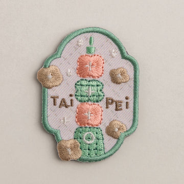 好感良物 Soft living 刺繍マグネット 花菓台北｜花繪磁鐵 花菓台北