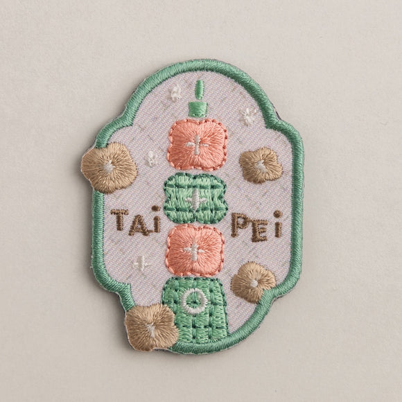 好感良物 Soft living 刺繍マグネット 花菓台北｜花繪磁鐵 花菓台北