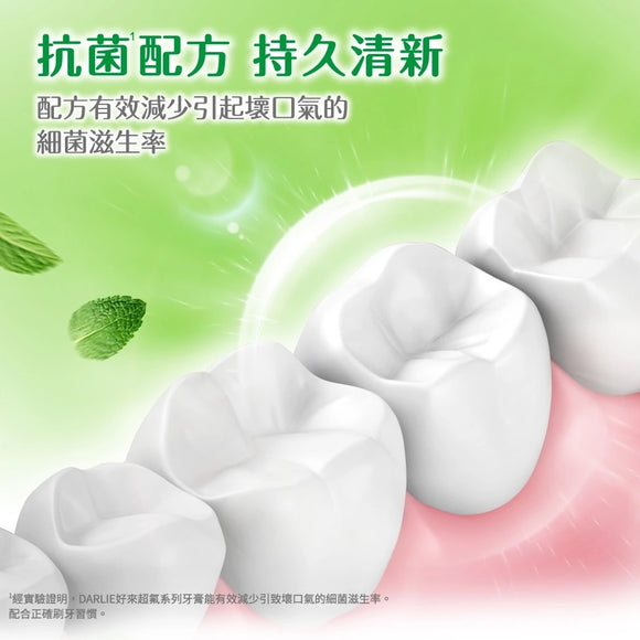 黒人（好来）ハミガキ（歯磨き粉） ミント｜黑人（好來）強化琺瑯質牙膏 250g