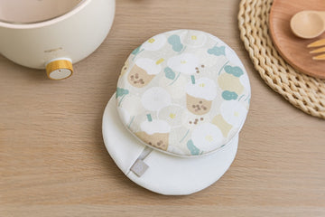 好感良物 Soft living 布コースター タピオカミルクティーフローラル｜隔熱墊 珍奶花花