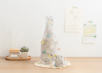 好感良物 Soft living ドリンクバッグ 小籠包フローラル｜小花苞飲料袋 小籠包花花