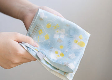 好感良物 Soft living 花柄ハンカチ マンゴーかき氷フローラル｜花漾手帕 芒果冰花花