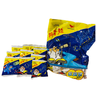 統一 科学麺 オリジナル味 大容量 ミニパック｜統一 迷你科學麵 原味 家庭號｜20パック入り｜300g