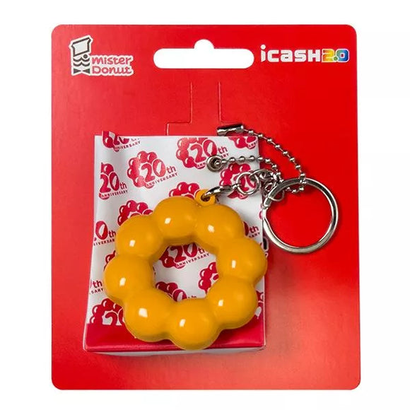 ⁡数量限定 レア台湾交通系ICカード 台湾ミスタードーナツ 20周年限定 ポンデリングicash2.0  ｜Mister Donut 20週年蜜糖波堤 icash2.0