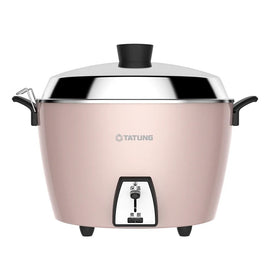 オールステンレス製 大同電鍋 桜色 10人前 Lサイズ｜TAC-10L-MP｜大同電鍋 櫻花粉（珍珠粉紅）