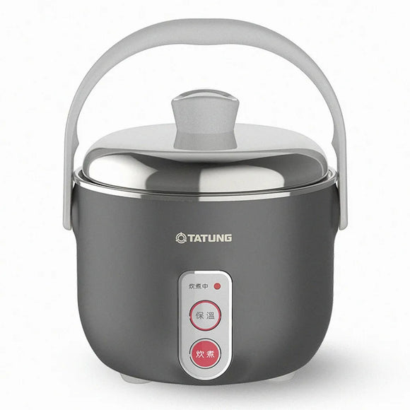 オールステンレス製 大同電鍋 グレイ 曜石灰 3人前｜TAC-03D-NIG