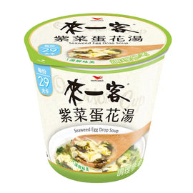 来一客 カップスープ のりとふんわり卵のスープ｜來一客杯湯 紫菜蛋花湯