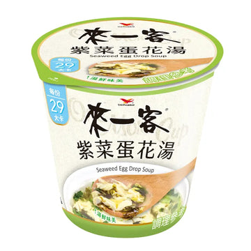 来一客 カップスープ のりとふんわり卵のスープ｜來一客杯湯 紫菜蛋花湯