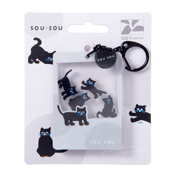 ⁡数量限定 レア台湾交通系ICカード（悠遊カード）SOU・SOU 猫｜SOU‧SOU 造型悠遊卡 貓