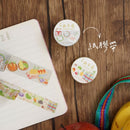 マスキングテープ 台湾パターン 市場｜台灣特色紙膠帶 逛台灣市場 25mm x 6m