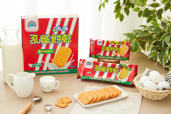 ピーコック ビスケット｜孔雀餅乾（3個パック｜135gx3）