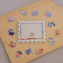 遊木時光 WOOD TIME 台湾ミニ風景 木製パズルマグネット｜台灣拼風景木製磁鐵