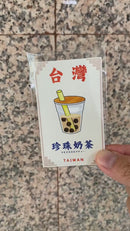 Taiwan Love 台湾名物ステッカー タピオカミルクテー（シール）｜Taiwan Love 珍珠奶茶貼紙