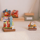 遊木時光 WOOD TIME 台湾風景 木製スタンプ収納セット 台北さんぽ｜台灣拼風景木製印章收納組 台北漫遊