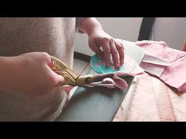 Hakka Rainy 客家花布 丸いミニショルダーバッグ｜圓形肩背包｜台湾花布