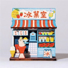 猴子設計 Monkey Design ミニ卓上収納DIY 夏のかき氷屋さん｜迷你桌上收納DIY 夏日冰菓室