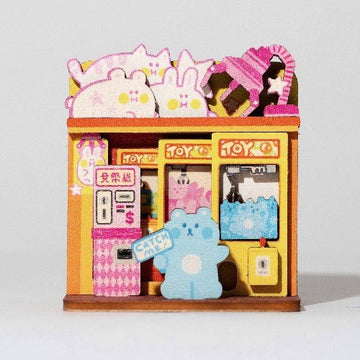 猴子設計 Monkey Design ミニ卓上収納DIY 台湾クレーンゲームショップ｜迷你桌上收納DIY 台式夾娃娃機店